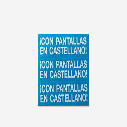 Pegatinas Con Pantallas en Castellano SPACO Pack de 3