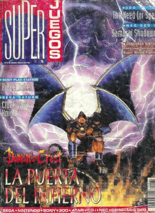 Super Juegos (años 94-97) num. 34