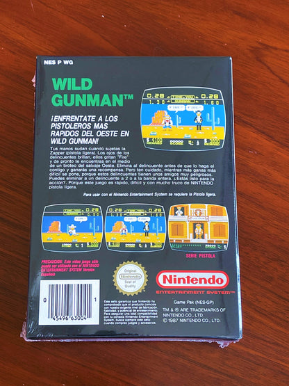 NES Wild Gunman Caja Sellada de 6 unidades